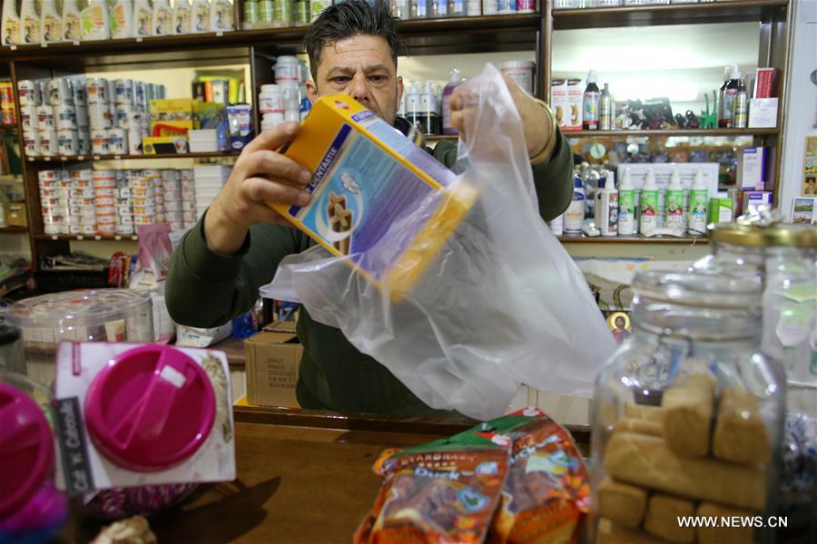 GREECE-ATHENS-SUPERMARKETS-PLASTIC CARRIER BAG-CHARGE