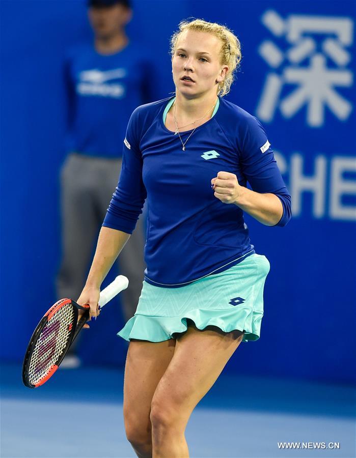 (SP)CHINA-SHENZHEN-TENNIS-WTA SHENZHEN OPEN