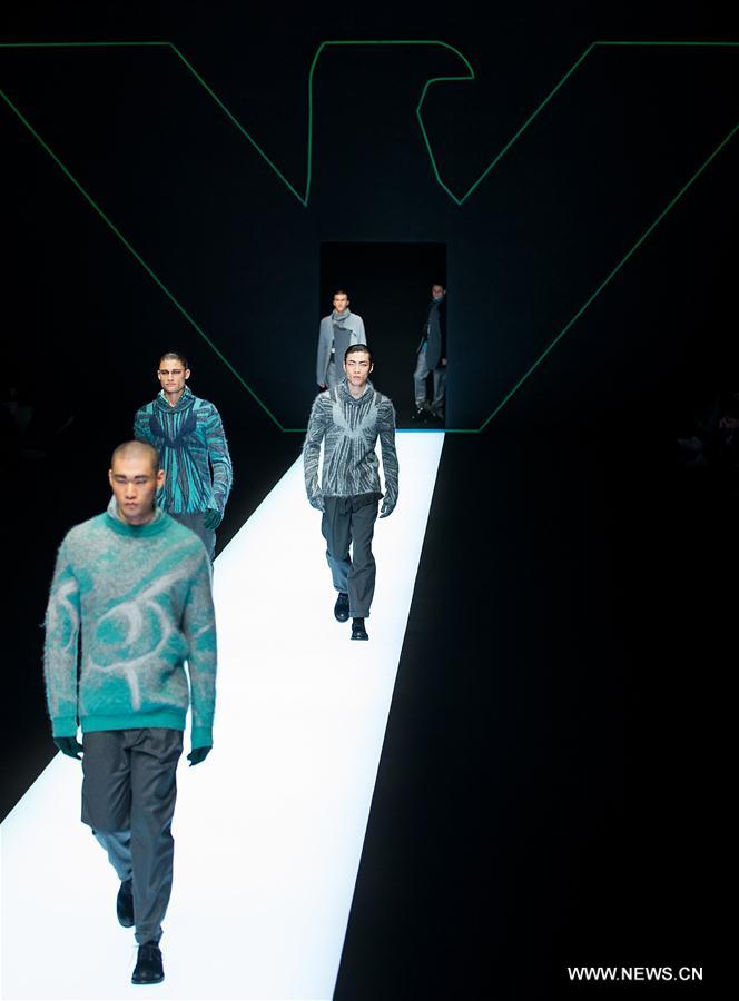 ITALY-MILAN-FASHION WEEK-EMPORIO ARMANI