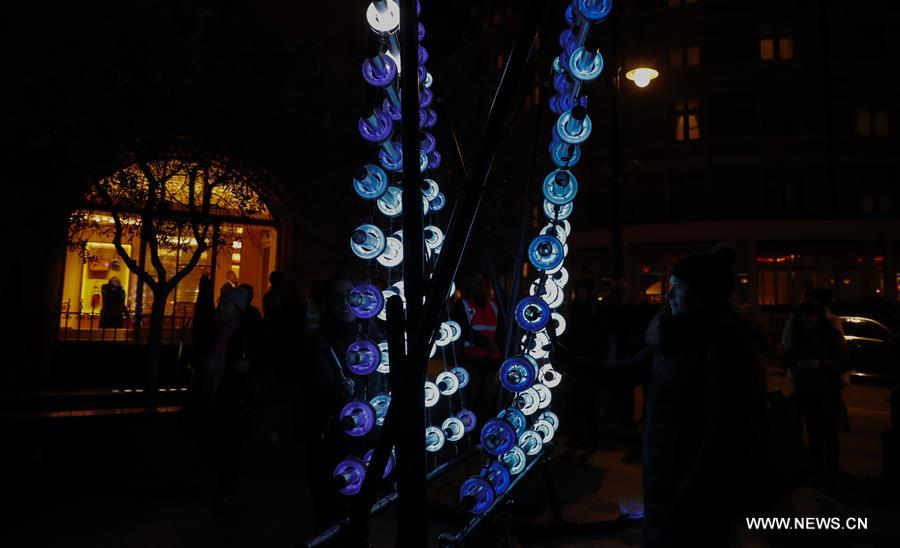 BRITAIN-LONDON-LUMIERE-LIGHT FESTIVAL