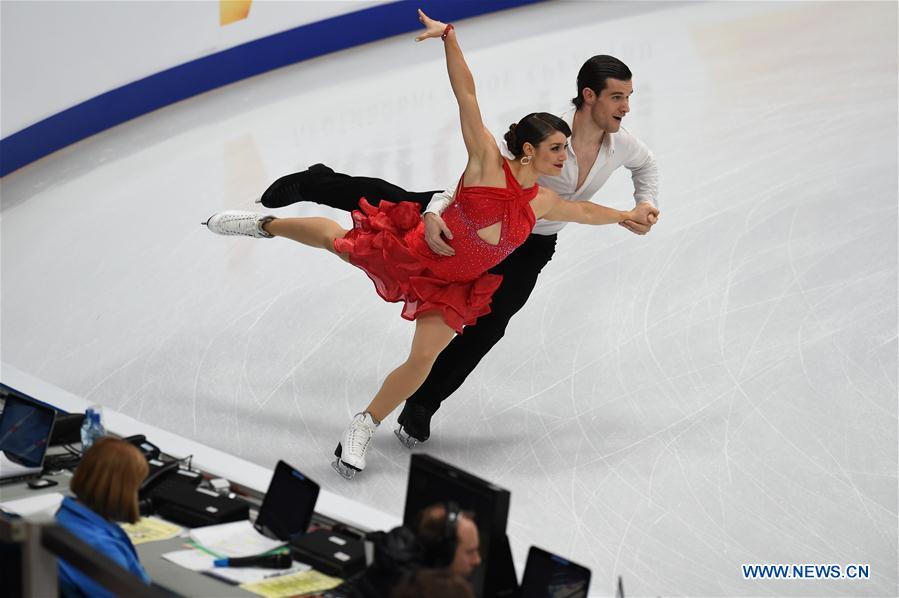 (SP)RUSSIA-MOSCOW-FIGURE SKATING-ISU-EUROPEAN CHAMPIONSHIPS