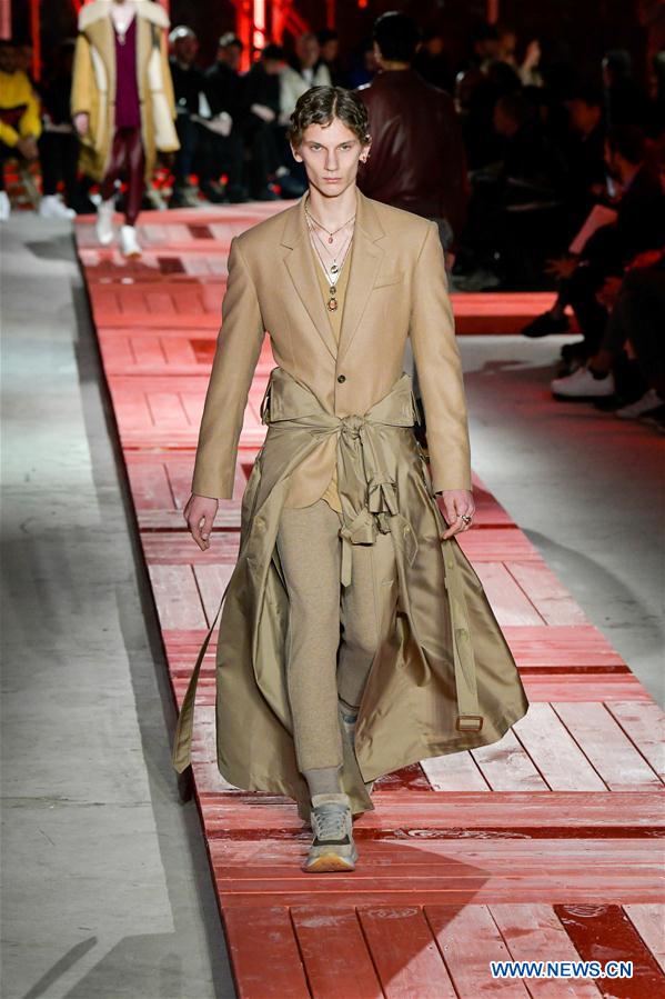 FRANCE-PARIS-MEN'S FASHION WEEK-ALEXANDER MCQUEEN