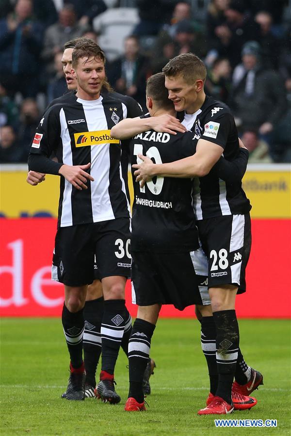 (SP)GERMANY-MOENCHENGLADBACH-SOCCER-BUNDESLIGA-MOENCHENGLADBACH VS AUGSBURG