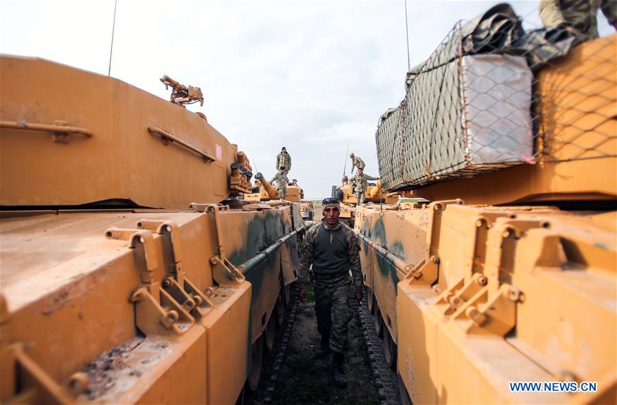 TURKEY-HATAY-TURKISH TROOPS-SYRIA-AFRIN-ENTRY