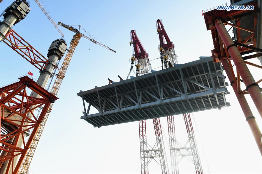 CHINA-FUJIAN-EXPRESSWAY-RAILWAY BRIDGE-CONSTRUCTION (CN)