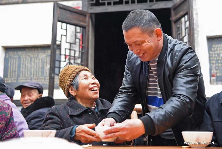 CHINA-JIANGXI-SENIORS LIVING ALONE-LABA FESTIVAL (CN)