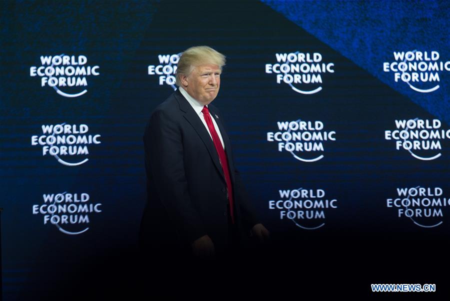 SWITZERLAND-DAVOS-WEF ANNUAL MEETING-US-TRUMP