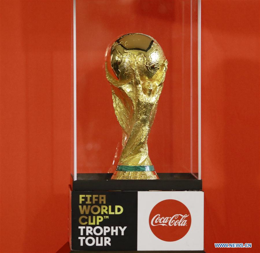 (SP)ARMENIA-YEREVAN-FIFA WORLD CUP-TROPHY