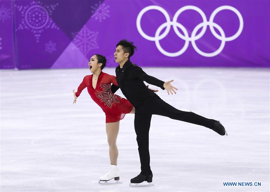 (SP)OLY-SOUTH KOREA-PYEONGCHANG-FIGURE SKATING-PAIR SKATING FREE SKATING