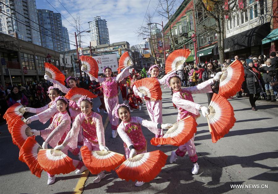 CANADA-VANCOUVER-CHINESE NEW YEAR-PARADE