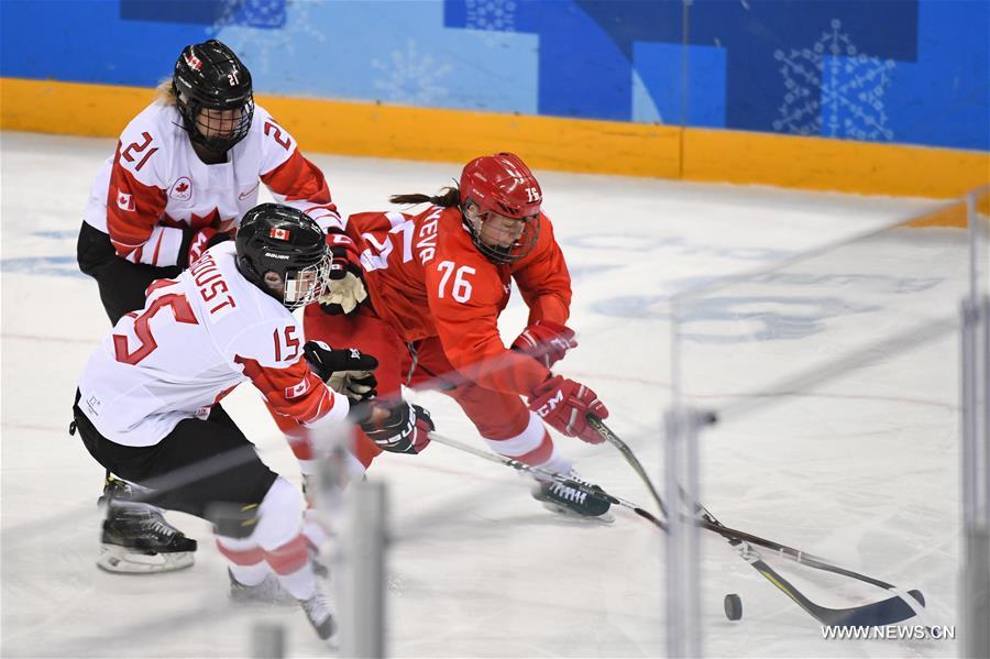 (SP)OLY-SOUTH KOREA-PYEONGCHANG-ICE HOCKEY-WOMEN-SEMIFINAL