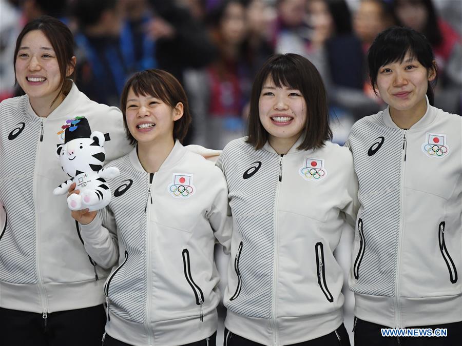 (SP)OLY-SOUTH KOREA-PYEONGCHANG-SPEED SKATING-LADIES' TEAM PURSUIT