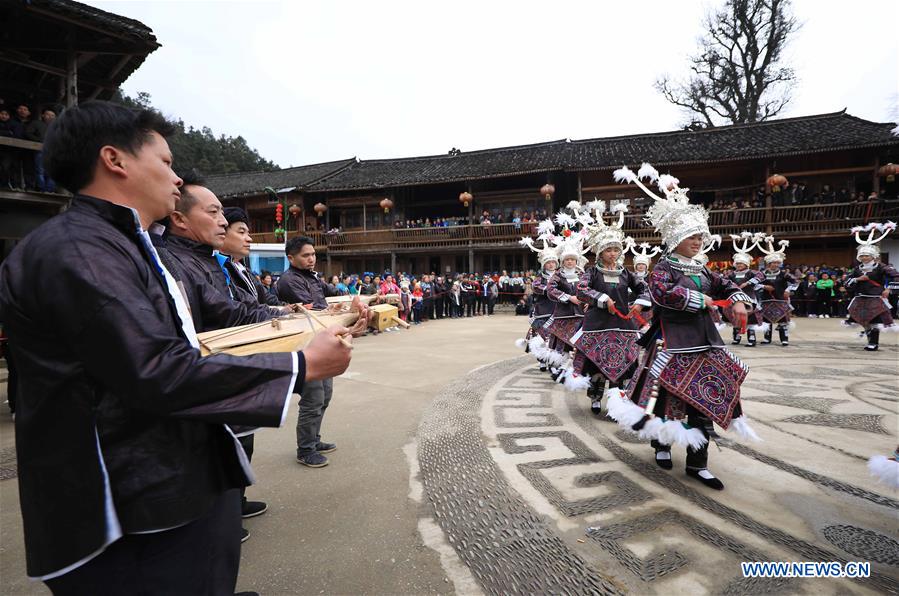 #CHINA-GUIZHOU-MIAO ETHNIC GROUP-CELEBRATION-SPRING(CN)