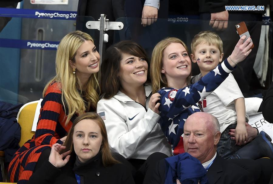 (SP)OLY-SOUTH KOREA-PYEONGCHANG-CURLING-MEN'S FINAL-USA VS SWE-IVANKA TRUMP