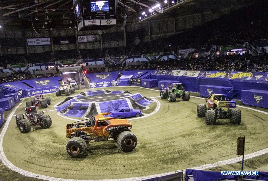 CANADA-VANCOUVER-MONSTER JAM SHOW