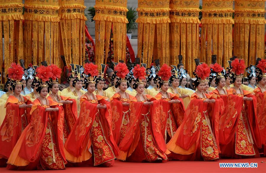 CHINA-SHAANXI-HUANGDI-CEREMONY (CN) 