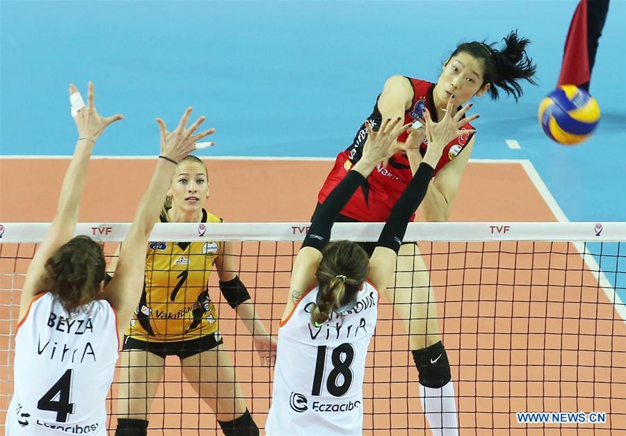 (SP)TURKEY-ISTANBUL-VOLLEYBALL-TURKISH WOMEN LEAGUE-FINAL