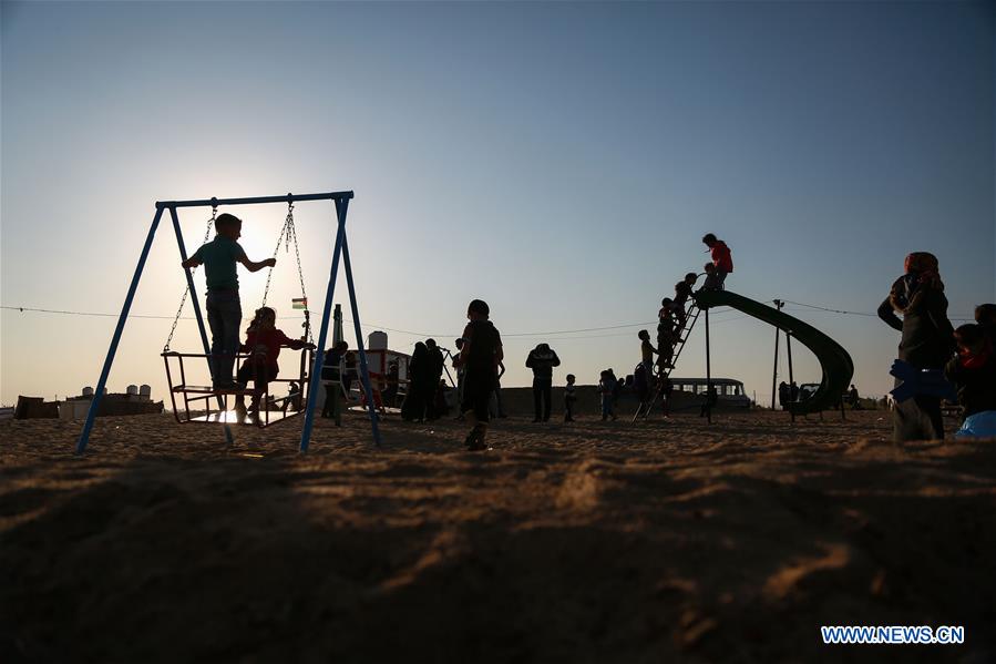 MIDEAST-GAZA-DAILY LIFE