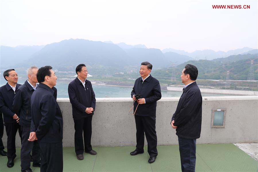 CHINA-HUBEI-XI JINPING-INSPECTION (CN)