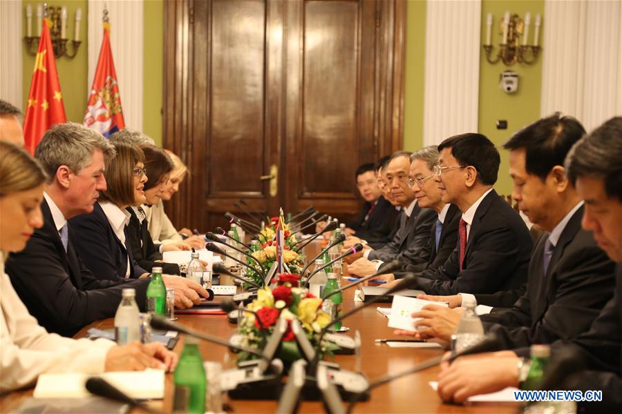 SERBIA-BELGRADE-CHINA-COOPERATION-BELT AND ROAD