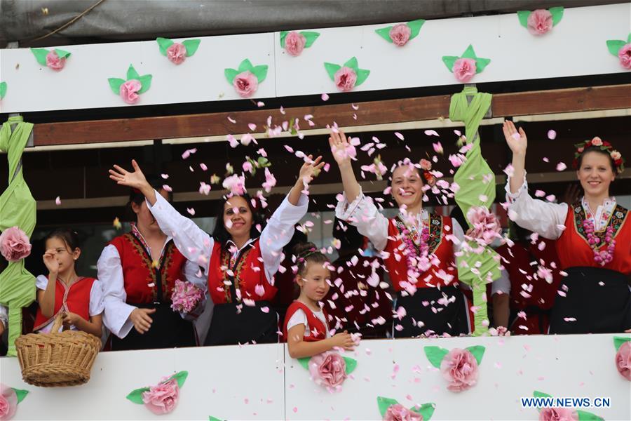 BULGARIA-KAZANLAK-ROSE FESTIVAL