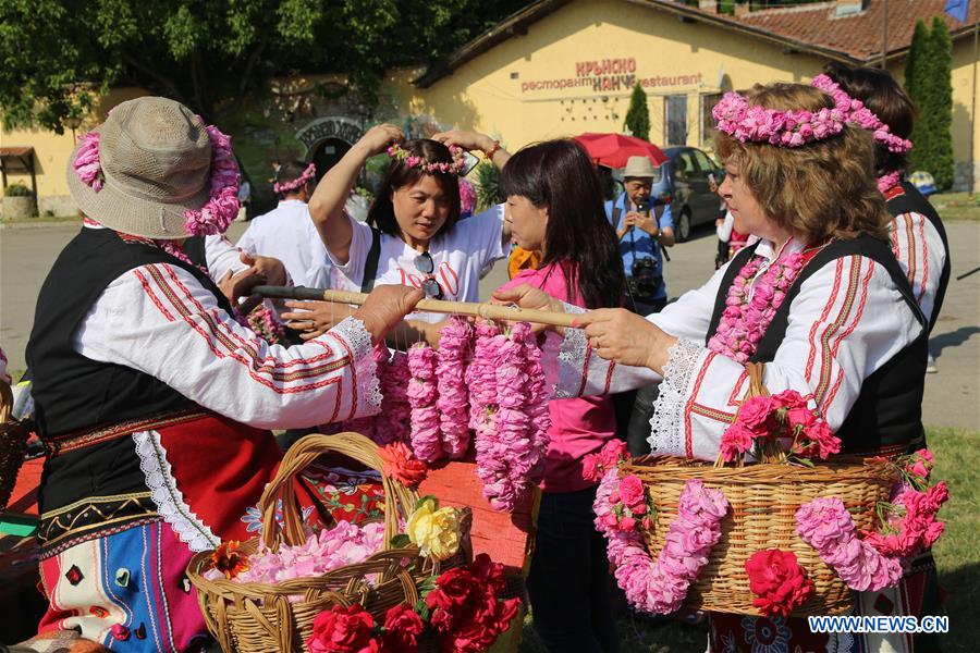 BULGARIA-KAZANLAK-ROSE FESTIVAL