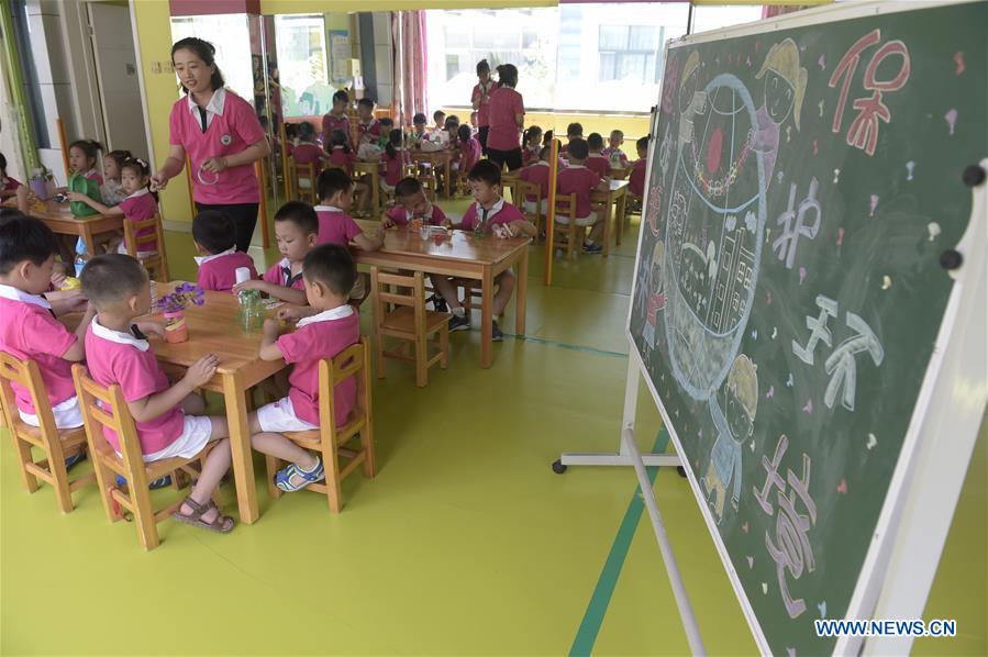 CHINA-HEBEI-WORLD ENVIRONMENT DAY-KINDERGARTEN (CN)