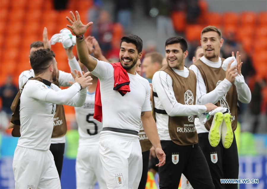 (SP)RUSSIA-YEKATERINBURG-2018 WORLD CUP-GROUP A-EGYPT VS URUGUAY