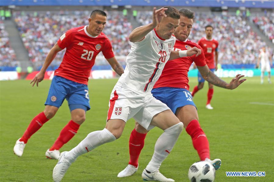 (SP)RUSSIA-SAMARA-2018 WORLD CUP-GROUP E-COSTA RICA VS SERBIA