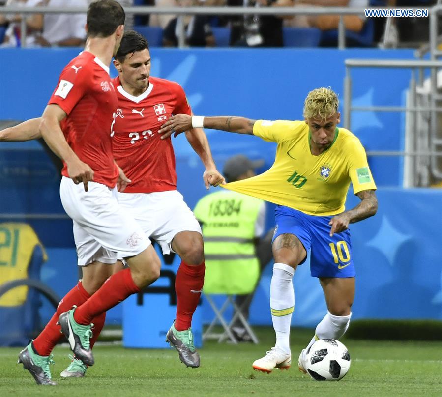 (SP)RUSSIA-ROSTOV-ON-DON-2018 WORLD CUP-GROUP E-BRAZIL VS SWITZERLAND