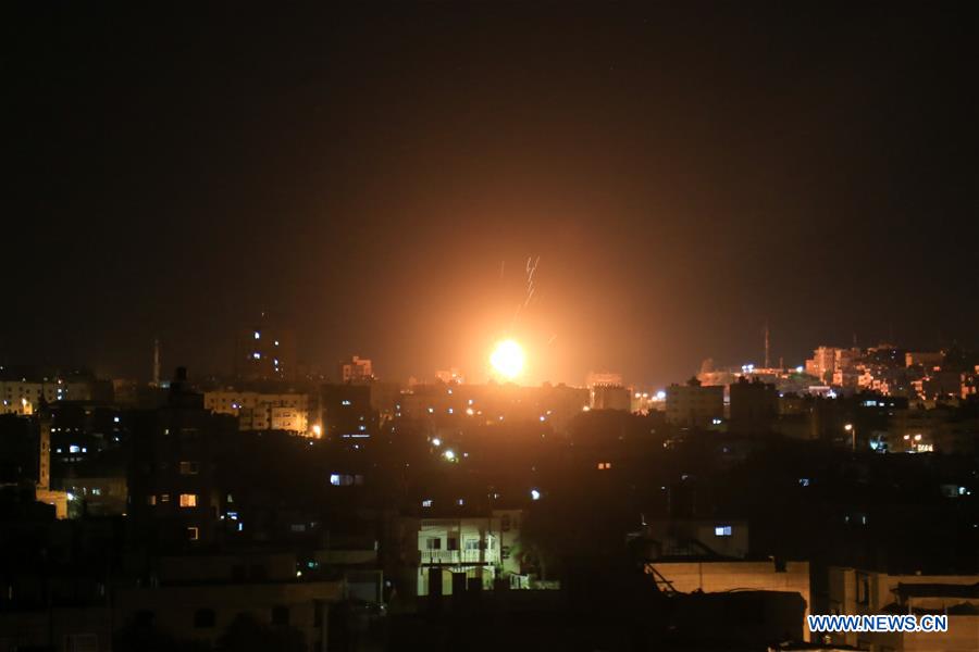 MIDEAST-GAZA-ISRAEL-AIRSTRIKE