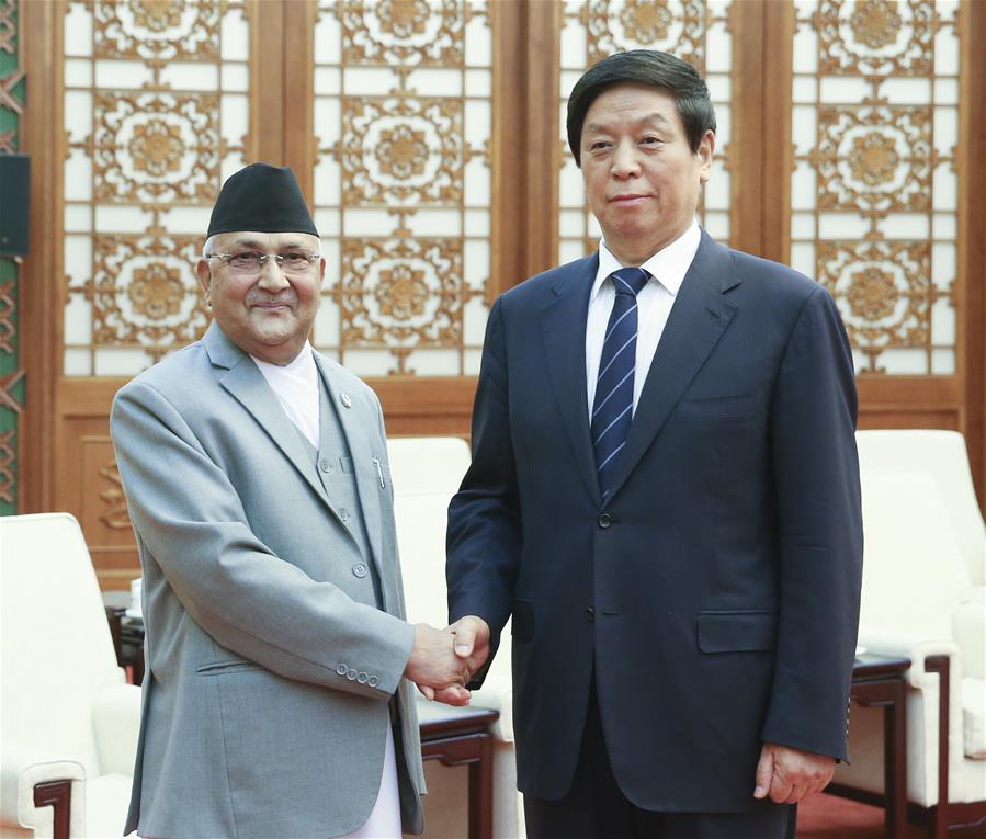 CHINA-BEIJING-LI ZHANSHU-NEPAL-PM-MEET (CN)