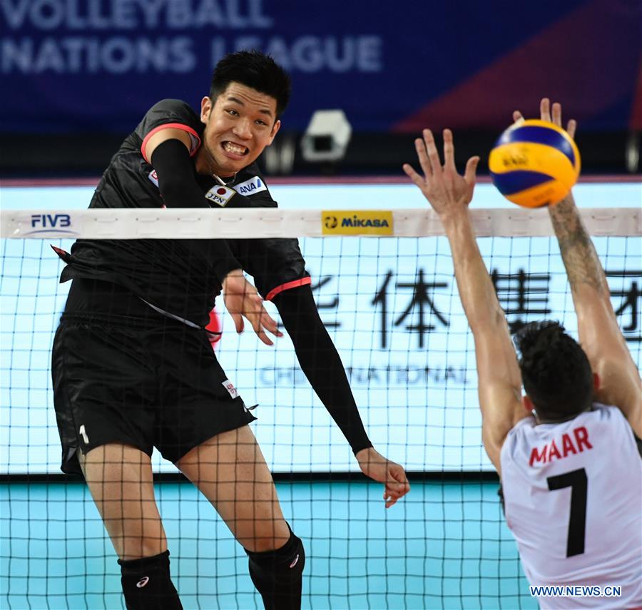 (SP)CHINA-JIANGMEN-VOLLEYBALL-FIVB NATIONS LEAGUE-MEN (CN)