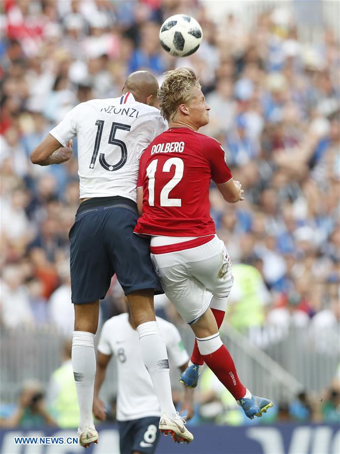 (SP)RUSSIA-MOSCOW-2018 WORLD CUP-GROUP C-DENMARK VS FRANCE