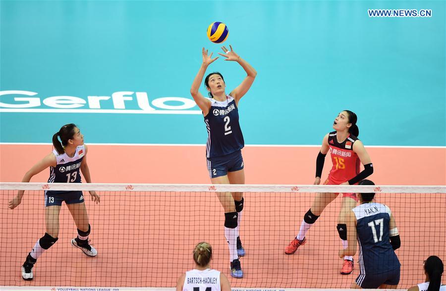 (SP)CHINA-NANJING-VOLLEYBALL-FIVB NATIONS LEAGUE-WOMEN'S FINALS(CN)