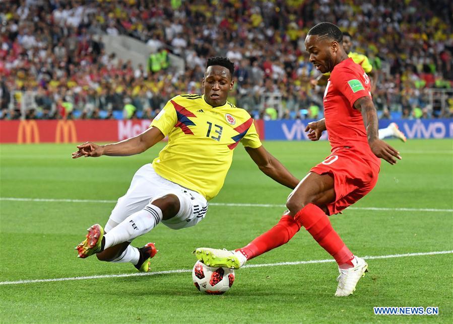 (SP)RUSSIA-MOSCOW-2018 WORLD CUP-ROUND OF 16-ENGLAND VS COLOMBIA