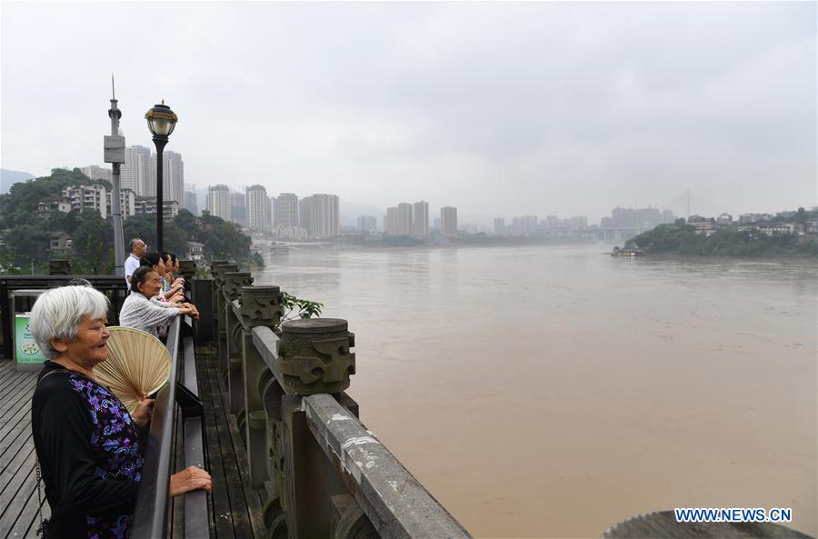 CHINA-CHONGQING-JIALING RIVER-WATER LEVEL (CN)