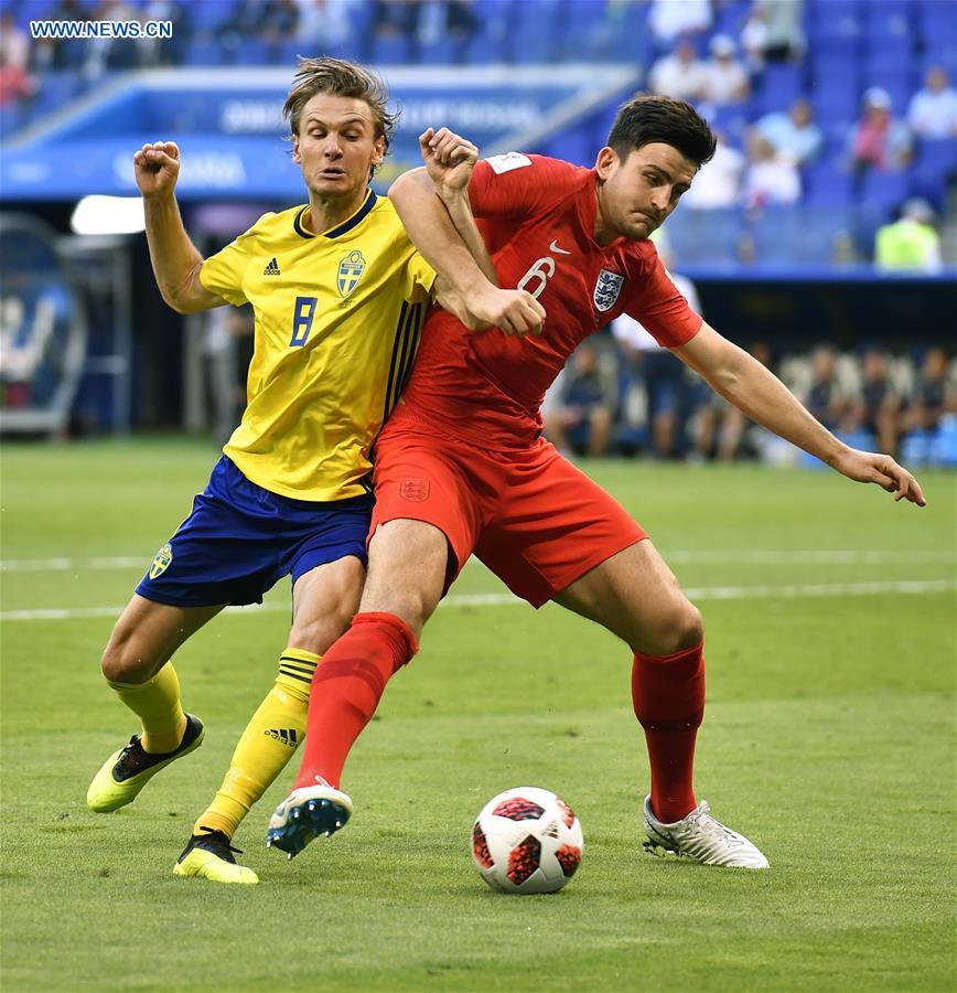 (SP)RUSSIA-SAMARA-2018 WORLD CUP-QUARTERFINAL-SWEDEN VS ENGLAND