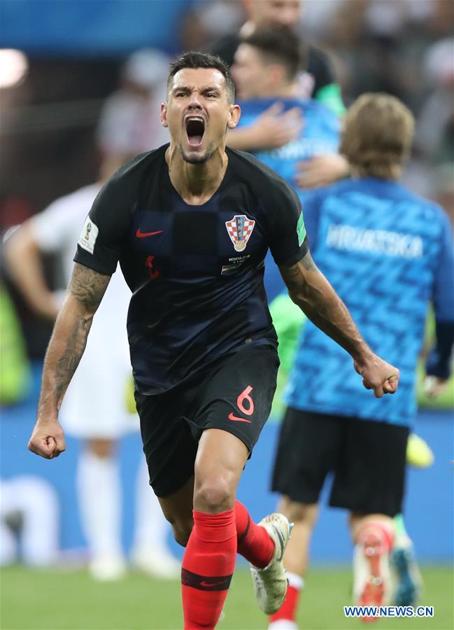 (SP)RUSSIA-MOSCOW-2018 WORLD CUP-SEMIFINAL-ENGLAND VS CROATIA