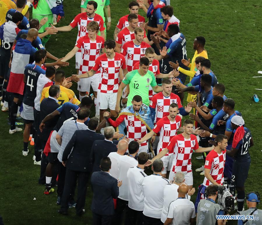 (SP)RUSSIA-MOSCOW-2018 WORLD CUP-FINAL-FRANCE VS CROATIA