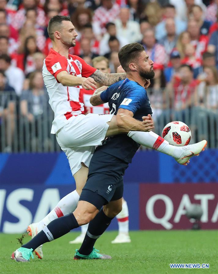 (SP)RUSSIA-MOSCOW-2018 WORLD CUP-FINAL-FRANCE VS CROATIA