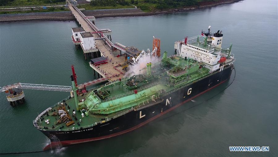 CHINA-HAIKOU-LNG CARRIER-DRILL (CN)