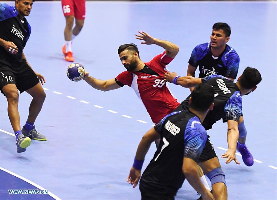 (SP)INDONESIA-JAKARTA-ASIAN GAMES-HANDBALL-INDIA VS BAHRAIN