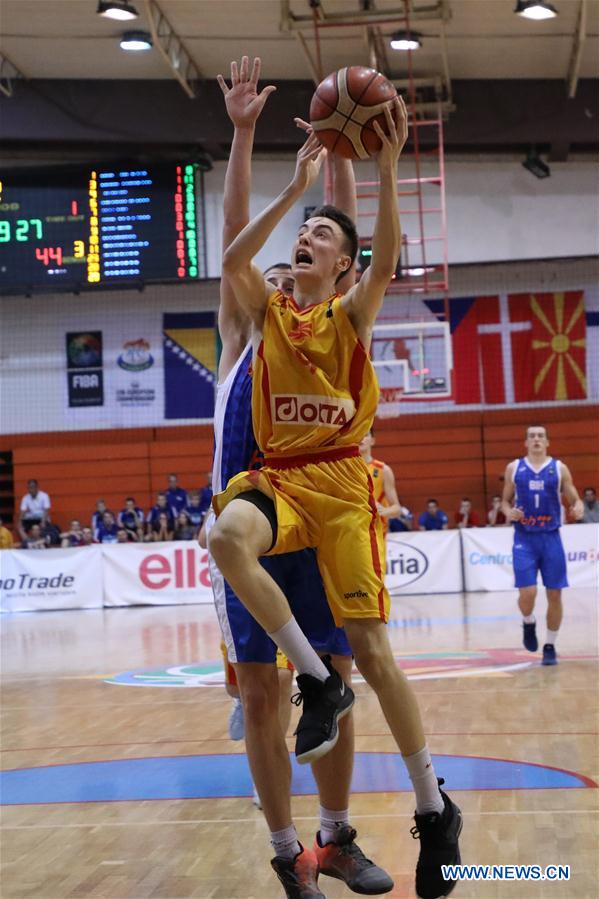 (SP)BOSNIA AND HERZEGOVINA-SARAJEVO-BASKETBALL-FIBA-U16-EUROPEAN CHAMPIONSHIP-DIVISION B