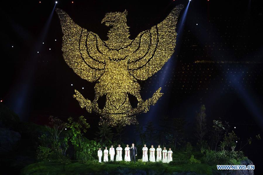 (SP)INDONESIA-JAKARTA-ASIAN GAMES-OPENING CEREMONY