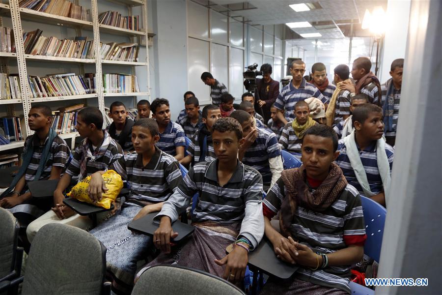 YEMEN-SANAA-CHILD SOLDIERS-ICRC