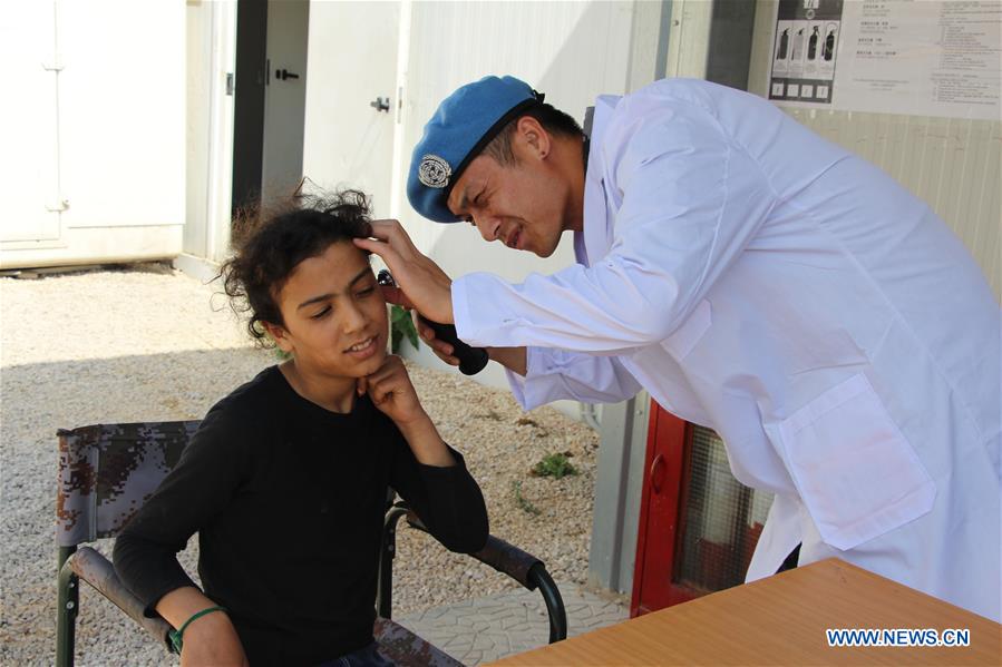 LEBANON-BEIRUT-CHINESE PEACEKEEPERS-FREE CLINIC