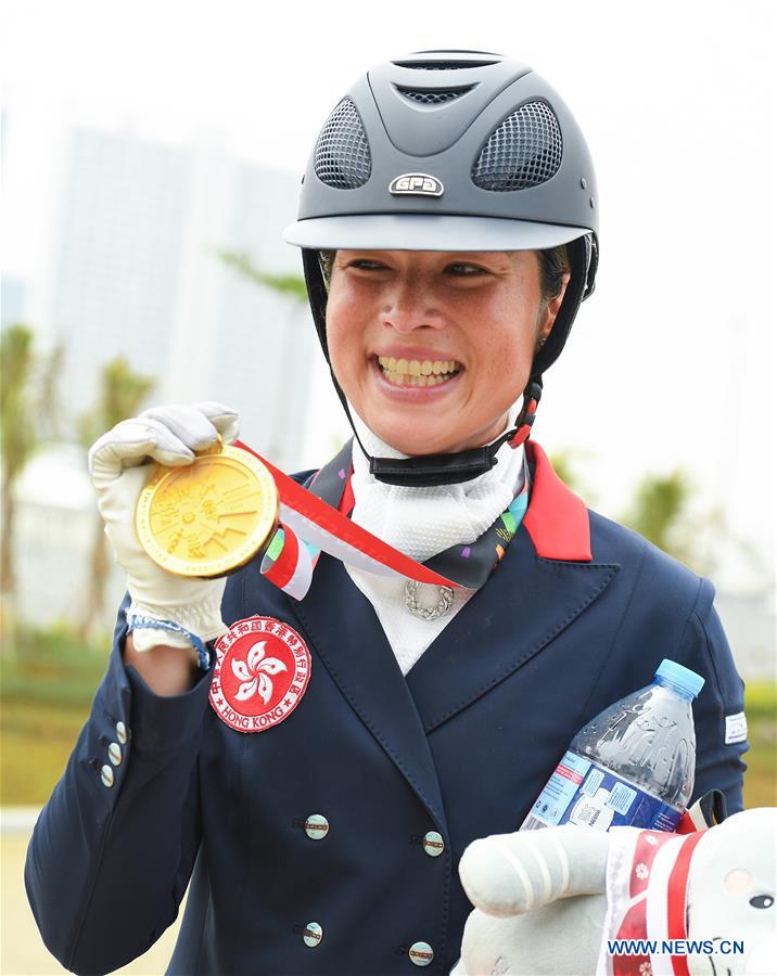 (SP)INDONESIA-JAKARTA-ASIAN GAMES-EQUESTRIAN-DRESSAGE INDIVIDUAL