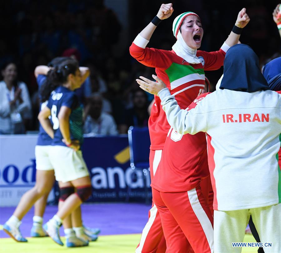 (SP)INDONESIA-JAKARTA-ASIAN GAMES-KABADDI-WOMEN'S TEAM