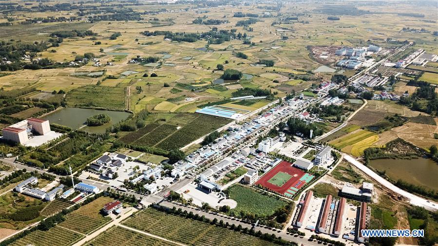 CHINA-ANHUI-XIAOGANG VILLAGE-AERIAL VIEW (CN)